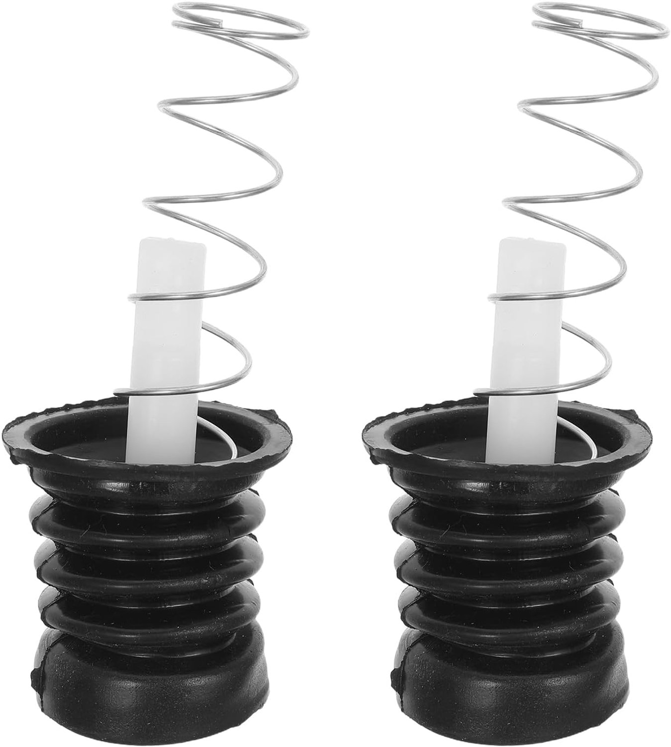 2 Sets Universele Wasmachine Afvoerplug Met Veermechanisme Rubber Afdichting Duurzame Trekstang Vervangingsset Voor Semi-automatische Wasmachines