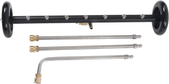 Onderstelreiniger Waterbezem, Aluminiumlegering (7 gaten) — afbeelding 5
