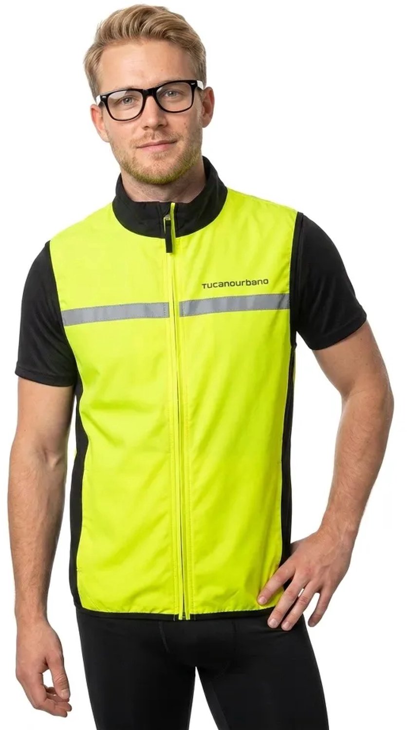 Tucano Urbano Nano Switch Gilet Geel S-M Man