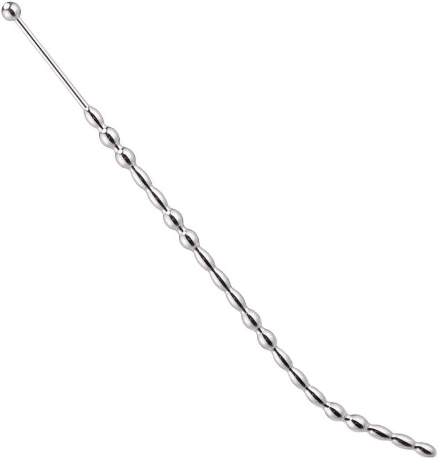 Harnröhren Plug Edelstahl Perlen Prostata Stimuleren Penis Dilatator Mannen Masturbatie voor Anfänger en Profis (260mm)