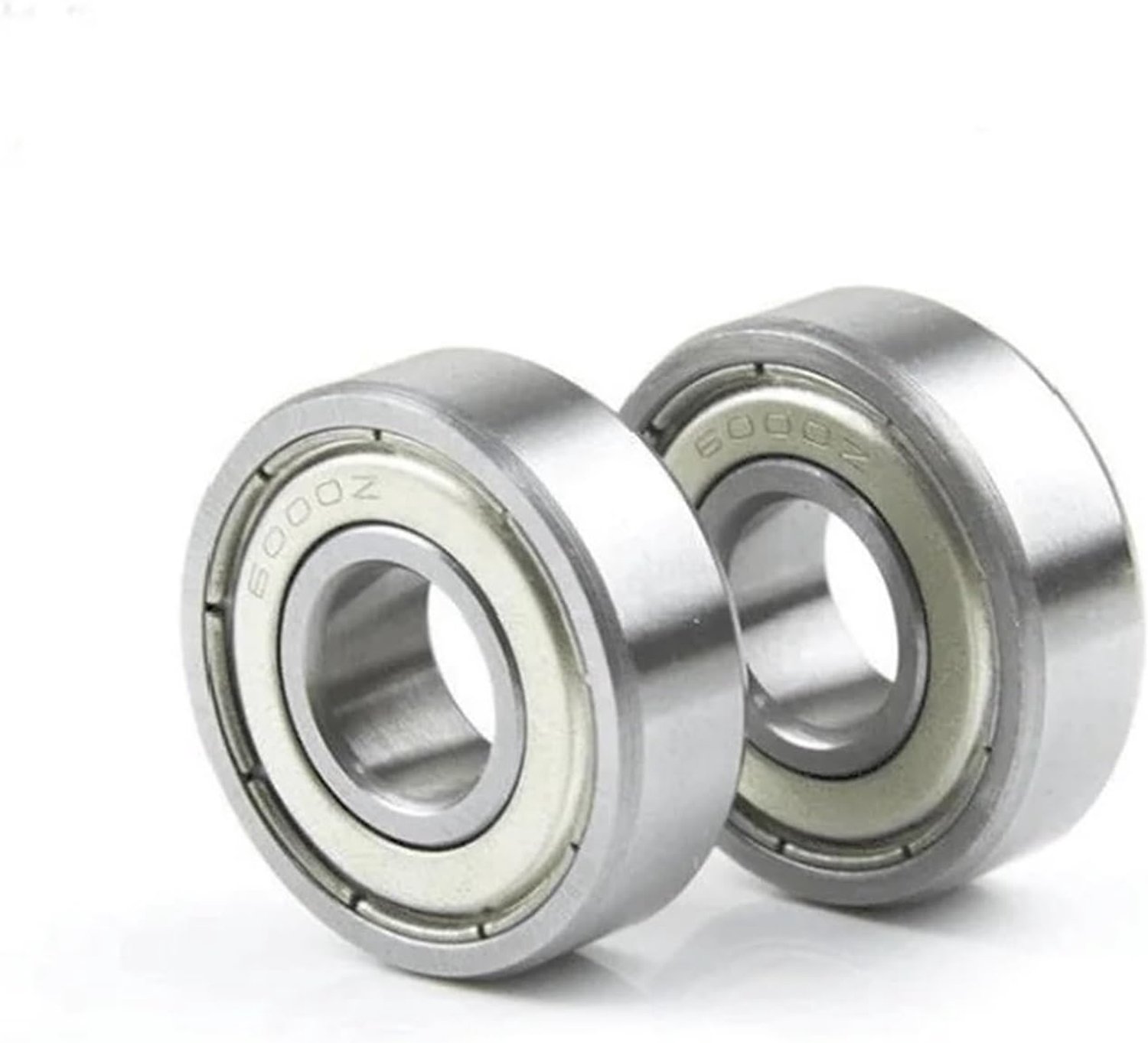 Groefkogellagers S6009ZZ, 4 stuks, 45 x 75 x 16 mm, ABEC-5 roestvrij staal, dubbel afgeschermd, S6009 ZZ 6009ZZ