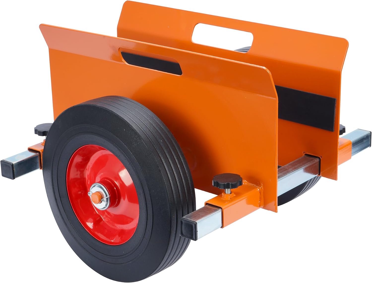 260 kg draagvermogen, plaatwagen klembekken 0-228 mm, plaatklemwagen voor marmer, houten platen, deuren, ramen (oranje)