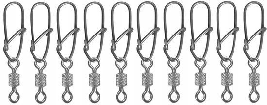 Dragon Super Lock wartel met clip, maat 12, 10 stuks — afbeelding 2