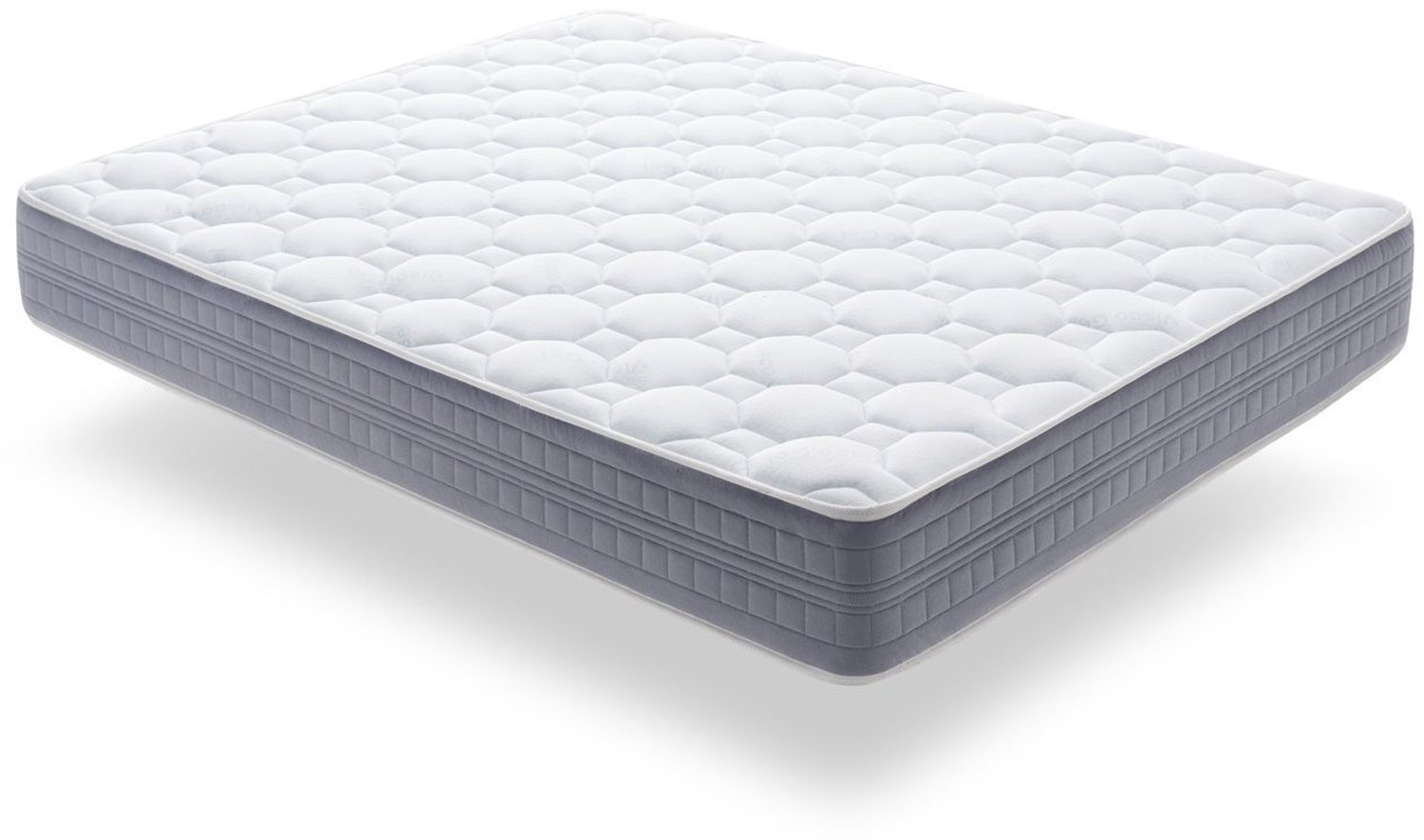 Matris Imperiaal Gel traagschuim matras 120x190 Hoogte 27cm ±2 Wit