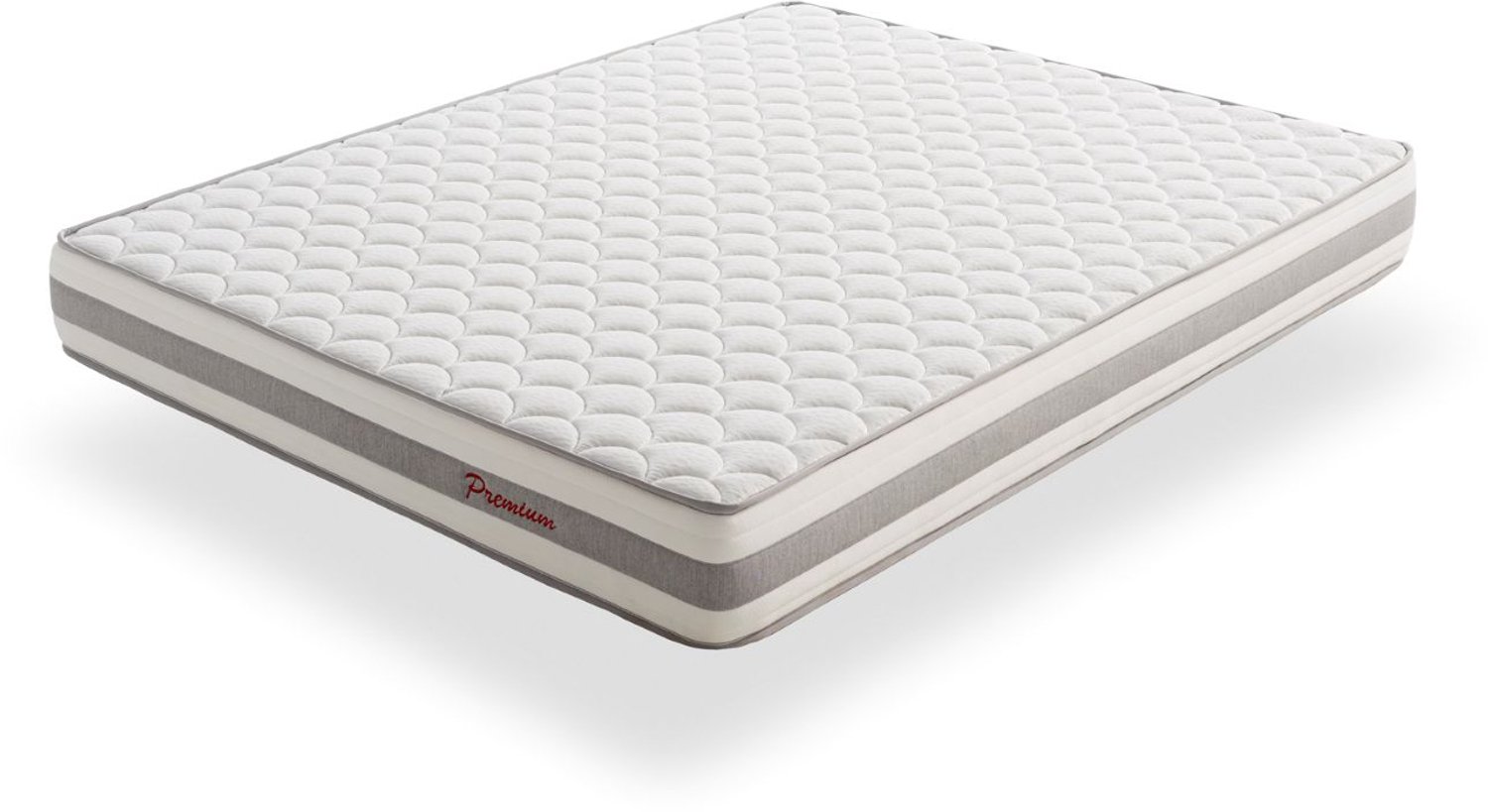 Matrix Colchón Visco Luxury Ergo Premium 80X180 Altura 26 cm +/- 2 - Stevigheid: Medium-Hoog Wit