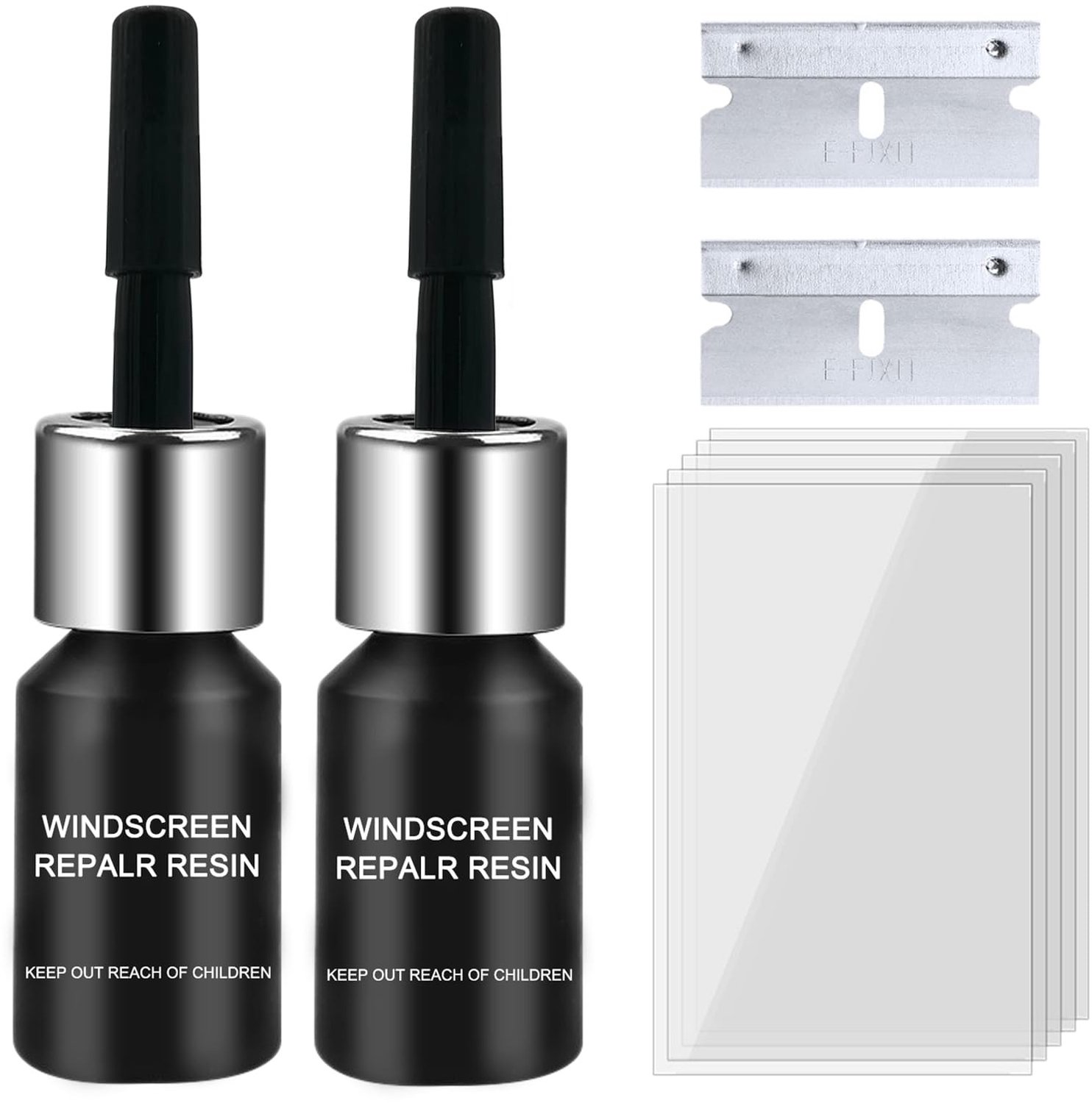 Reparatieset voor Autoruiten bij Barsten en Krassen