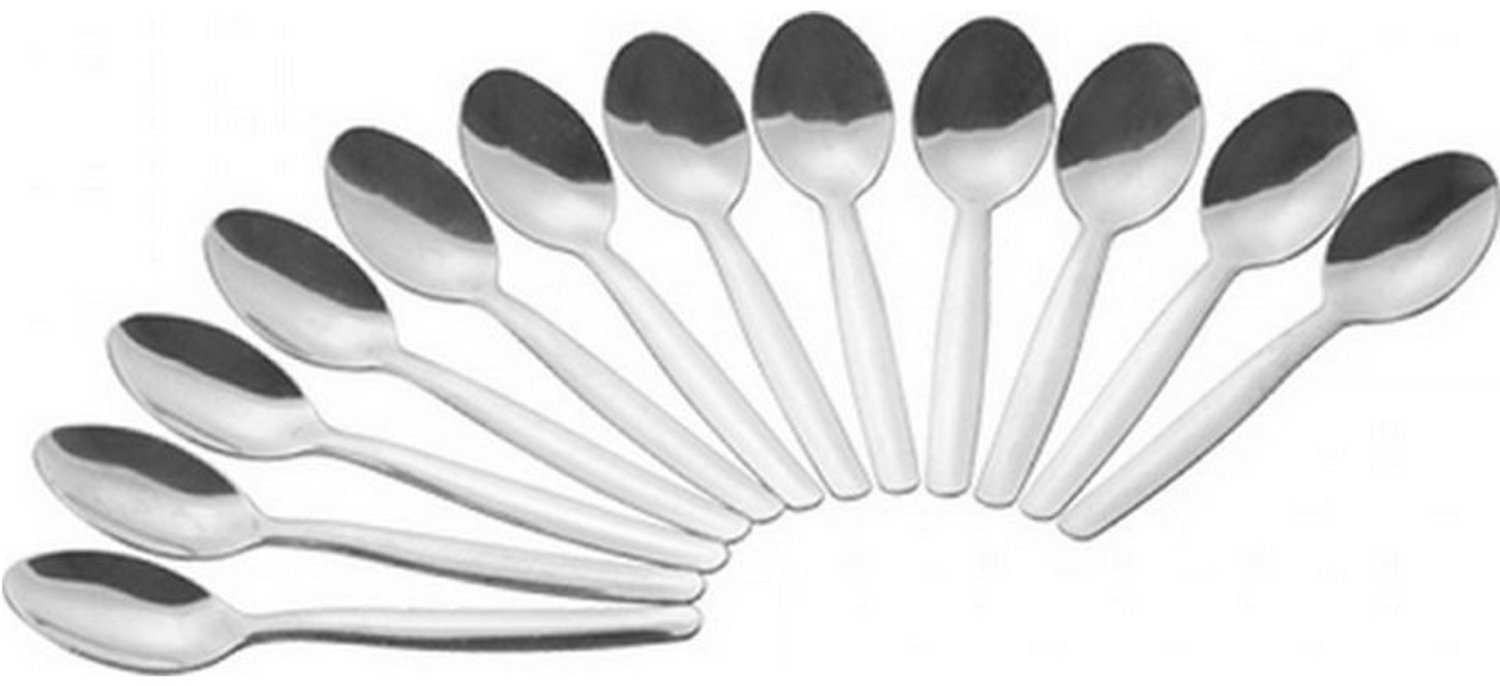 ProSup Koffie-/ Theelepel - 11cm - RVS ( 12 stuks )