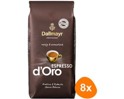 Dallmayr - Espresso d'Oro Bonen - 8x 1kg