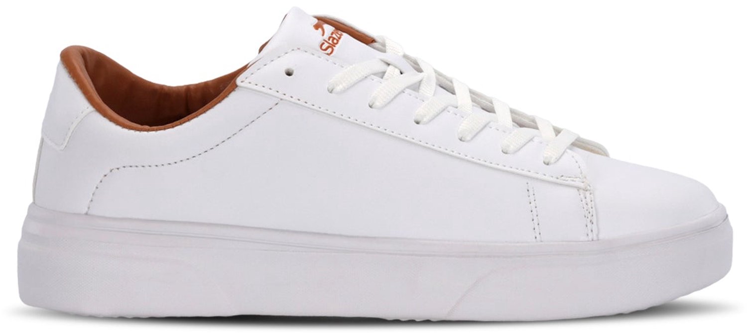 Slazenger Flash Heren Sneakers - Wit / Cognac