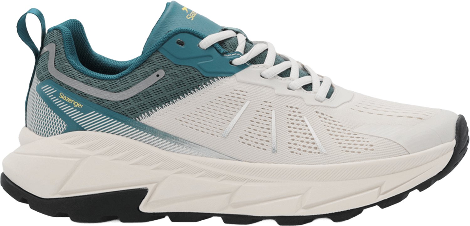 Slazenger Warren Heren Sneakers - Wit / Groen