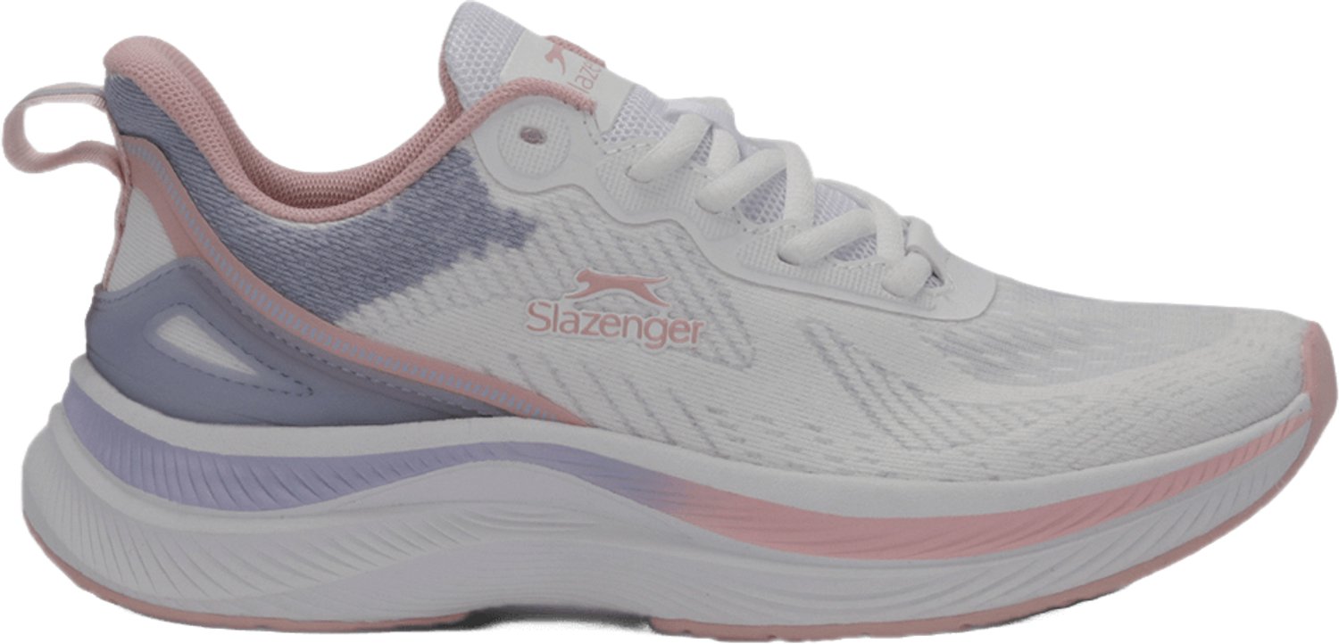 Slazenger Wetford Dames Sneakers - Wit / Roze