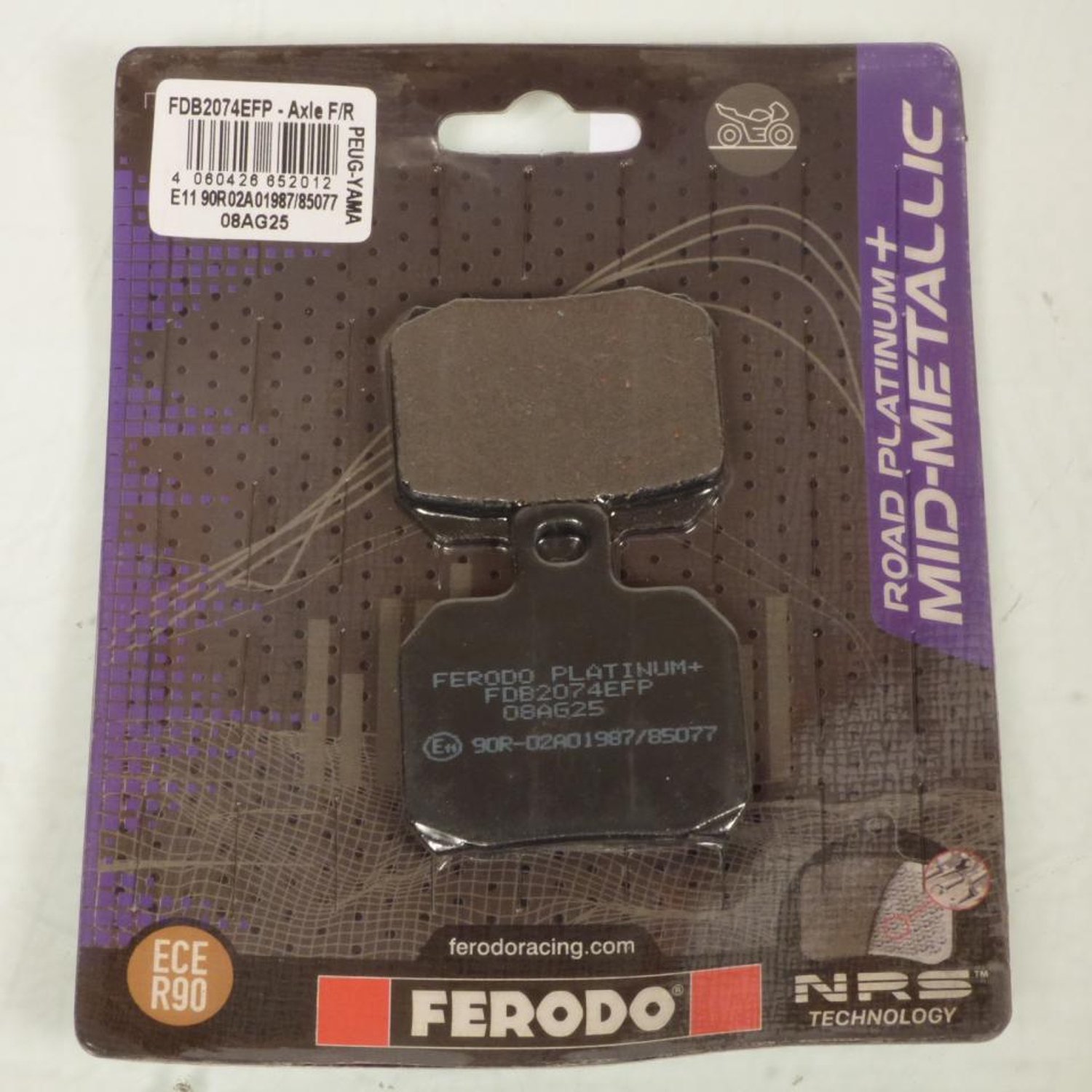 Remblokken Ferodo voor Motor Benelli 900 Cafe racer 2010 achteraan Nieuw