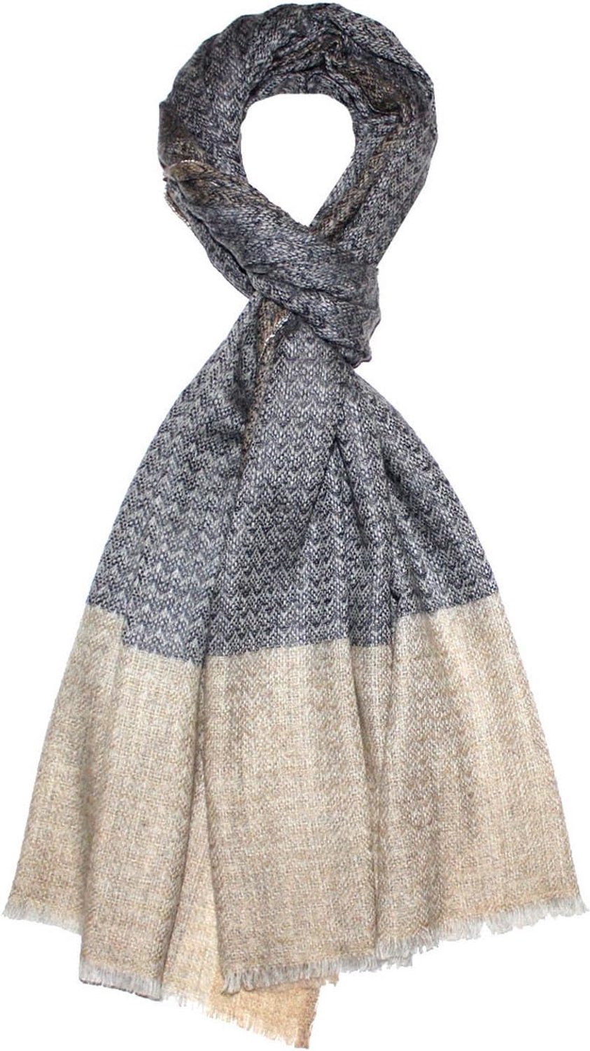 Luxe Kasjmier Sjaal Heren - Zacht, Warm & Elegant