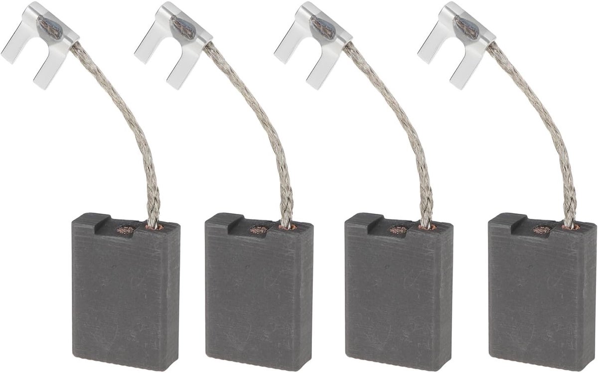 4 Stuks Koolborstels voor Elektrisch Gereedschap - 0.5 x 16 x 2 cm - Geschikt voor Eibenstock EHR 23 2/2 en EHR 23/2.2S - Vervangingsonderdelen voor Motoren en Gereedschap