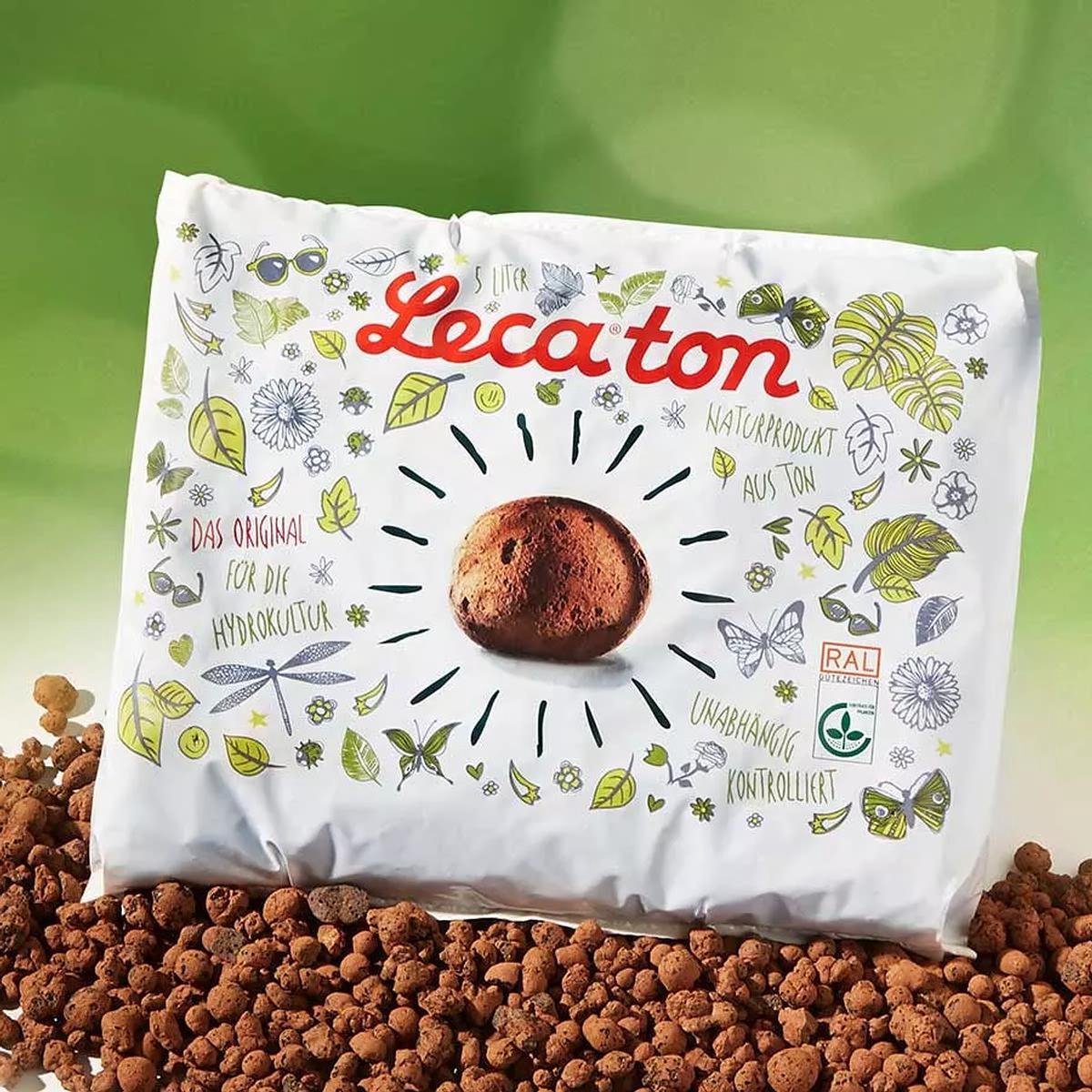 Leca ton granulaat hydrocultuur drainage 5 liter