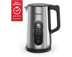 Tefal Selection KI871D - Waterkoker - 1.7L - Temperatuurregeling - Dubbelwandig - RVS - 1500W