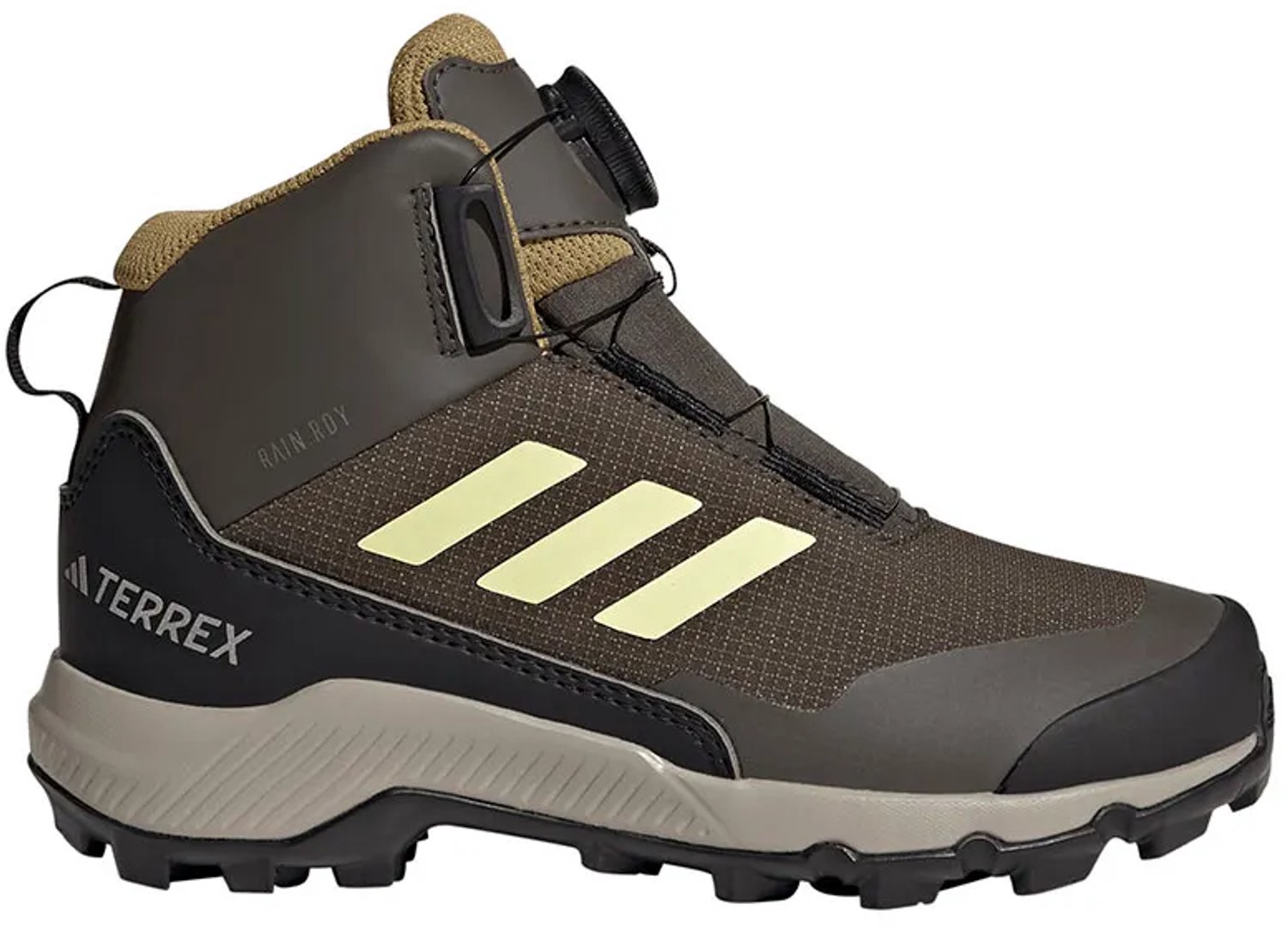 Adidas Terrex Winter Mid Boa Rain.rdy Kinderwandelschoenen Kinderen Olijf