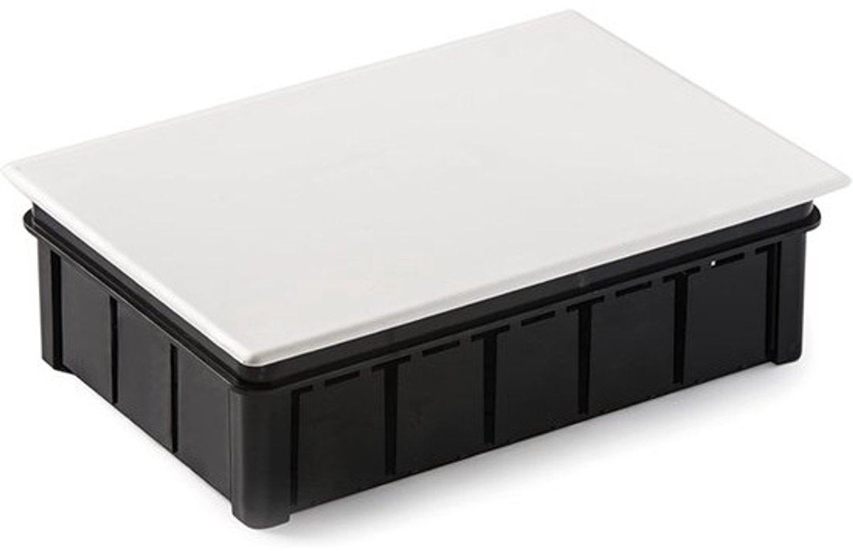 Inbouw Doos - Kabeldoos - Elektrische Installatie - Met Klemmen - 200x130x60 mm - Grijs