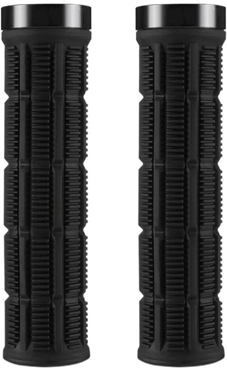 Fietsstuurgrepen - Stuurhoes Handvatten - Comfortabel Fietsen - Ergonomisch Ontwerp - 13 cm - Zwart