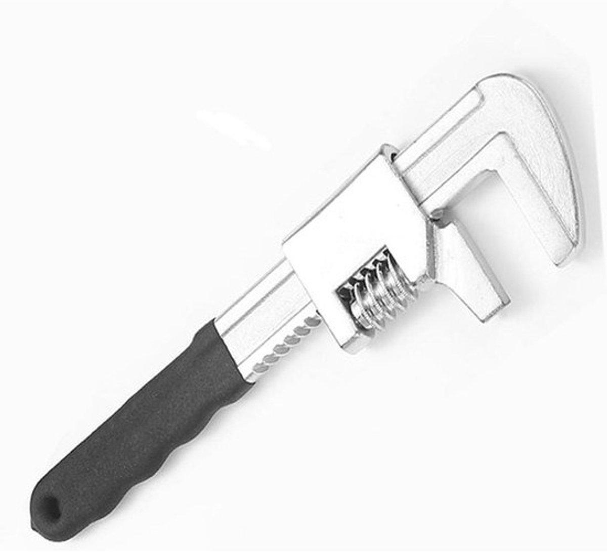 Verstelbare Moersleutel - F-type Sleutel - Reparatie Werkzaamheden - Extra Grote Opening - 15 inch - Zilver