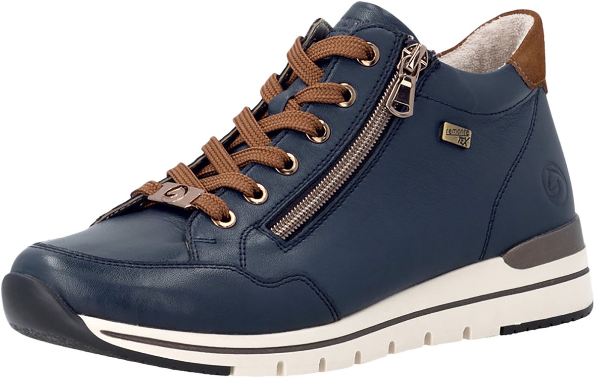 Baskets en cuir