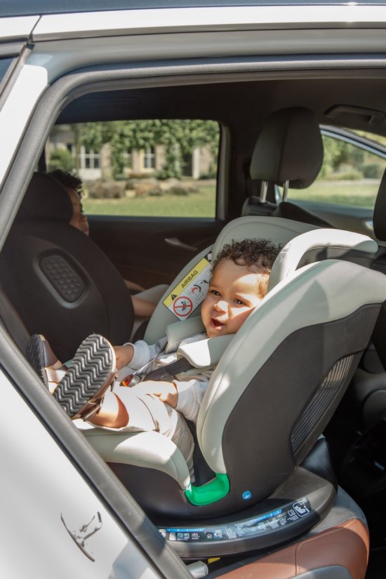 Ding Mae Autostoel - Beige - 360° Draaibare Isofix Autostoel - i-Size - Vanaf 40 tot 150cm - 0 tot 12 jaar van DING. — afbeelding 5