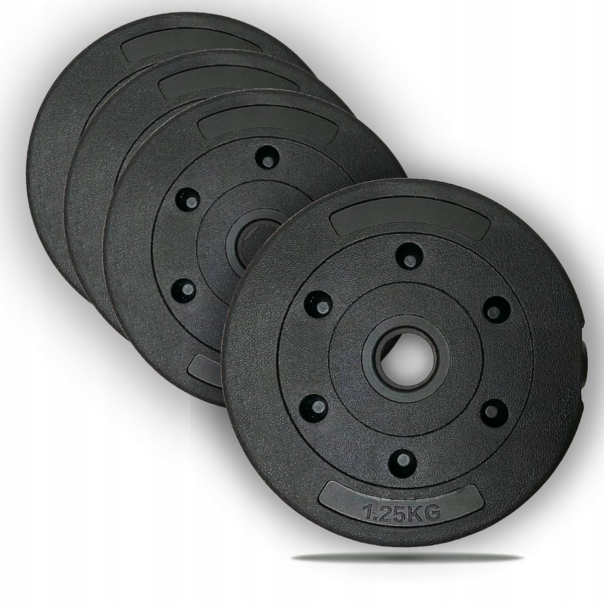 Bitumen Halteringsschijven 4x1,25kg Set - 5kg voor Halterstang