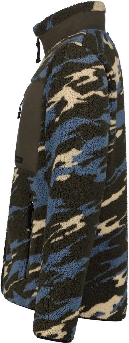 ICEPEAK anvis Fleece sweater met rits heren Groen