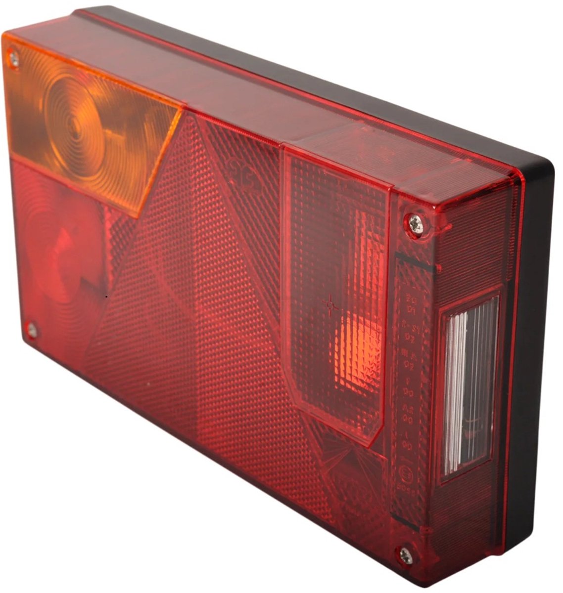 multipoint 1 achterlicht links 12 volt - achterlicht 135x240mm met bajonet aansluiting - aspöck aanhangerverlichting