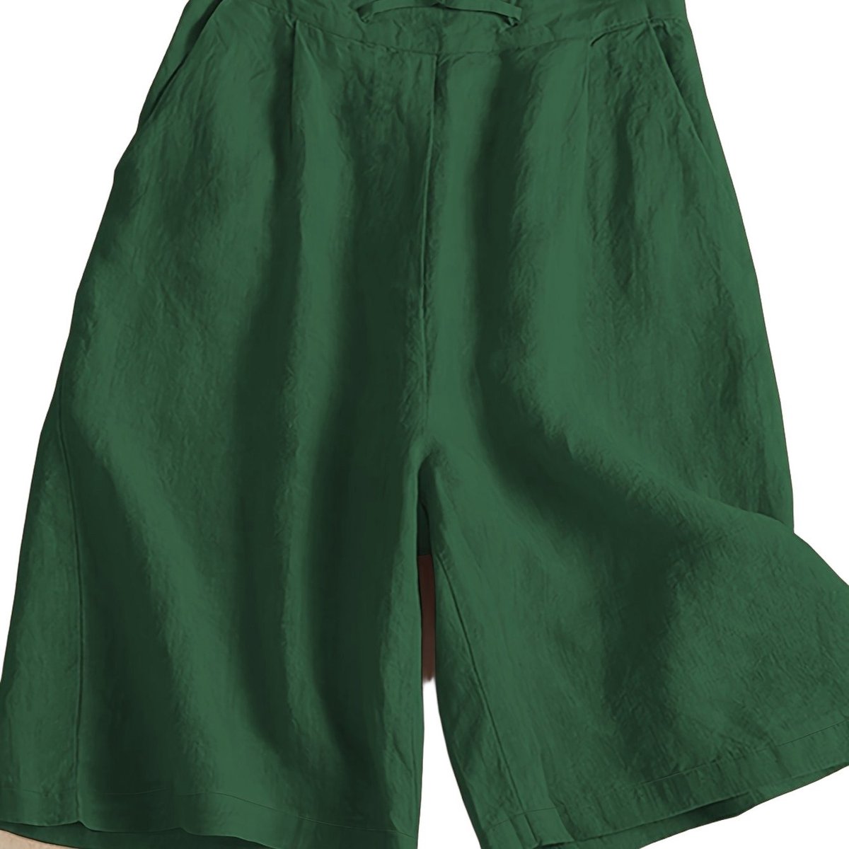 Currero Jorts Dames Jeans Short Korte Spijkerbroek Baggy Fit – Cargo Short Zomer Grote Maten Groen