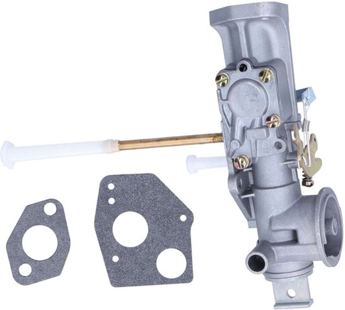 Carburateur en pakkingset. Geschikt geschikt voor 135200, 130200 en 100200 motoren. Gegoten aluminium. Eenvoudige installatie.