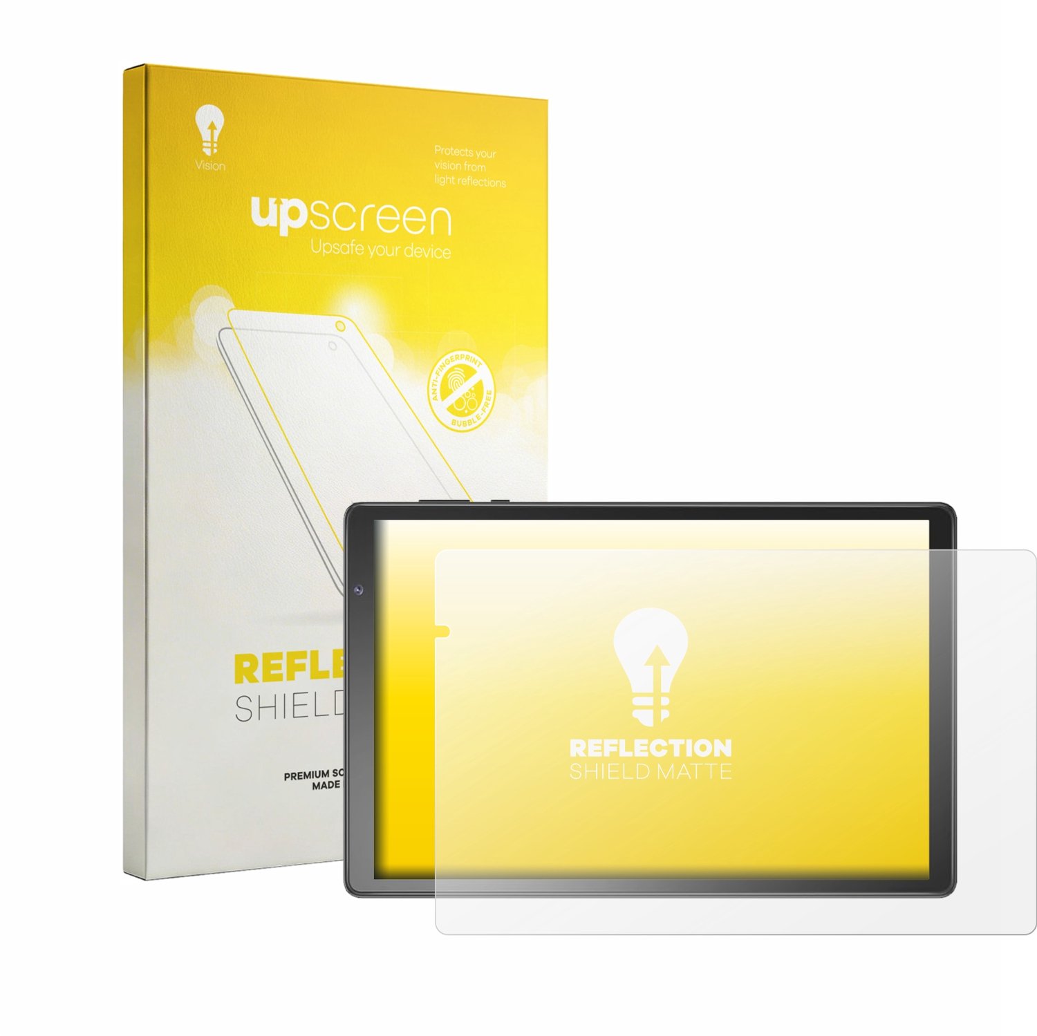upscreen - Screenprotector voor Pritom Tronpad D10A M10 - Folie Beschermfolie anti glare matte