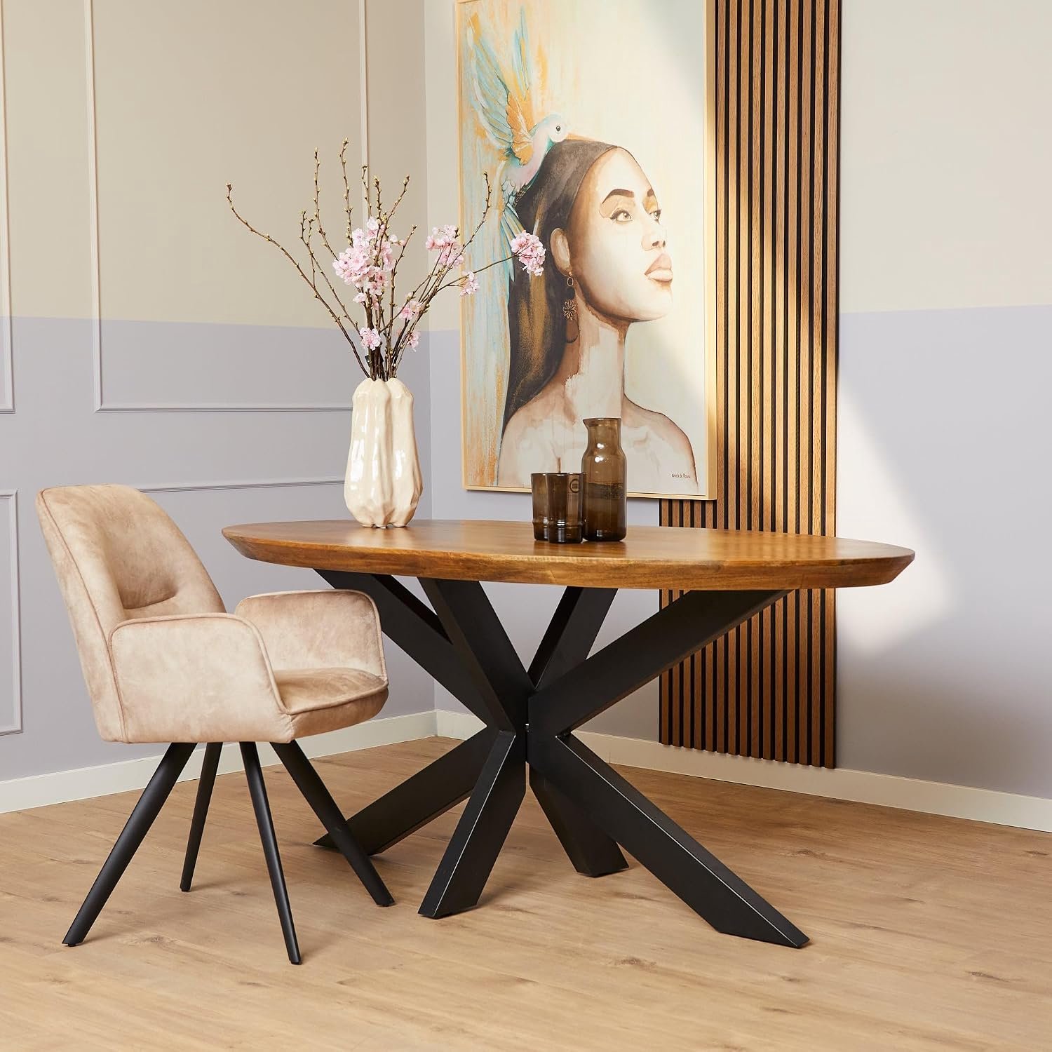 Eettafel Brandy – Naturel – 180 cm