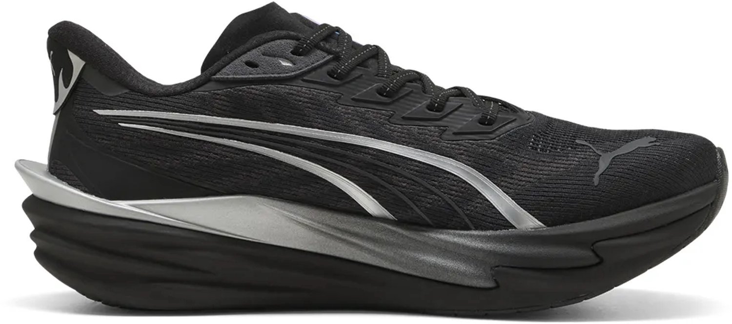 Puma Deviate Nitro 4 Brightstride Hardloopschoenen 1/2 Man Zilver