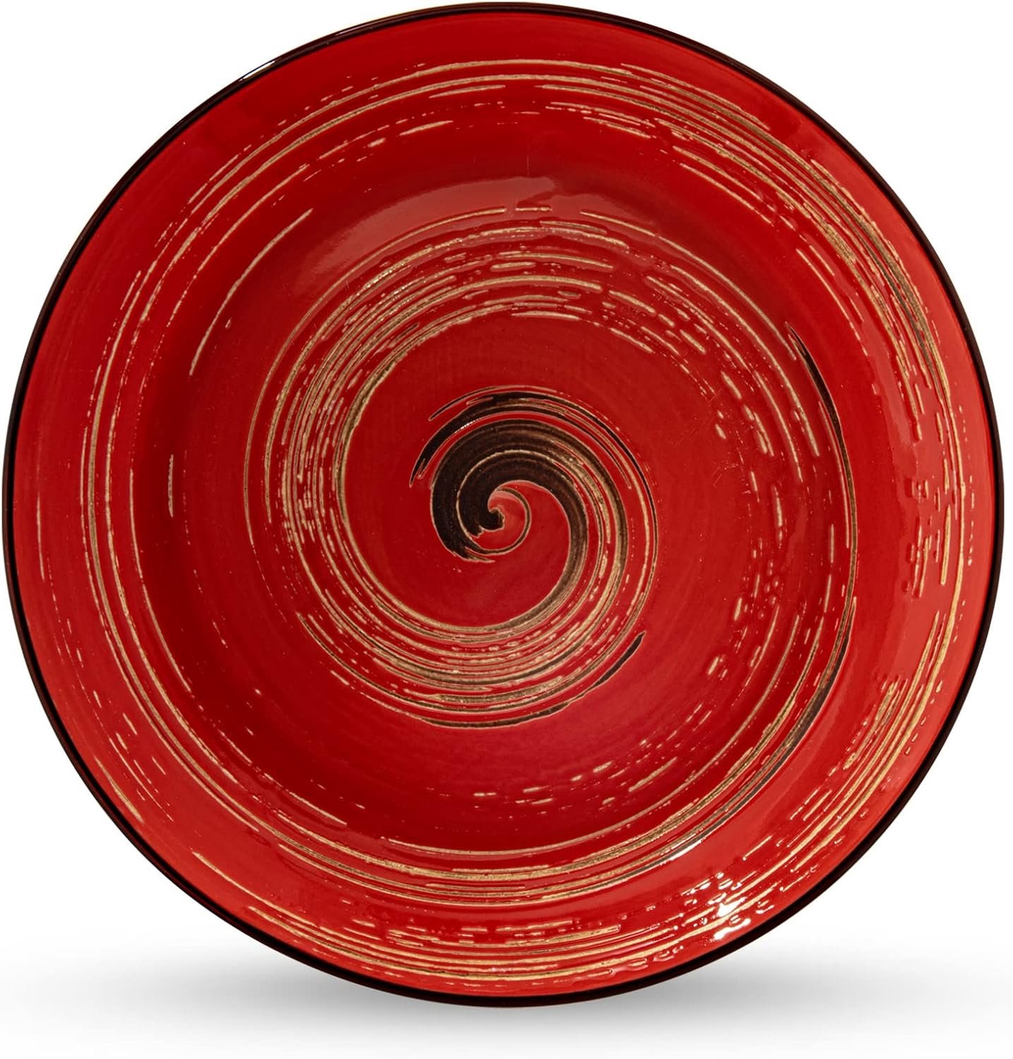 Wilmax England Diep bord 25,5 cm Rood Porselein WL-669227/A