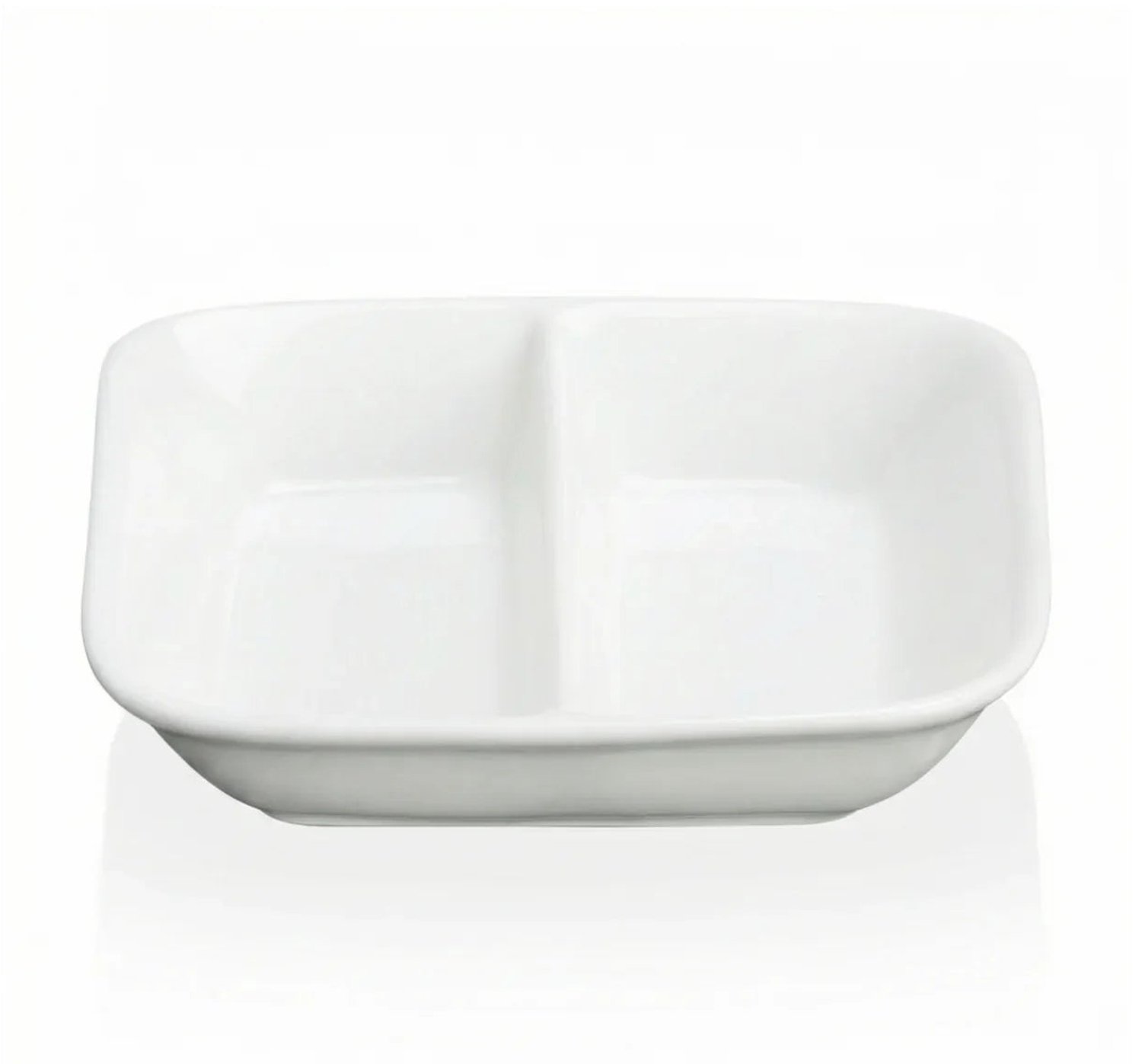 Wilmax Sojaschaaltje 8.5x8.5 cm Porselein Wit WL-996050/A