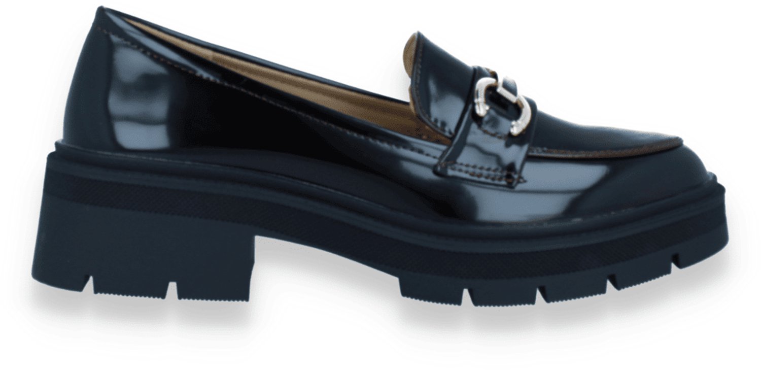 Double Heart Dames Mocassin | Bordeaux | Maat: 36
