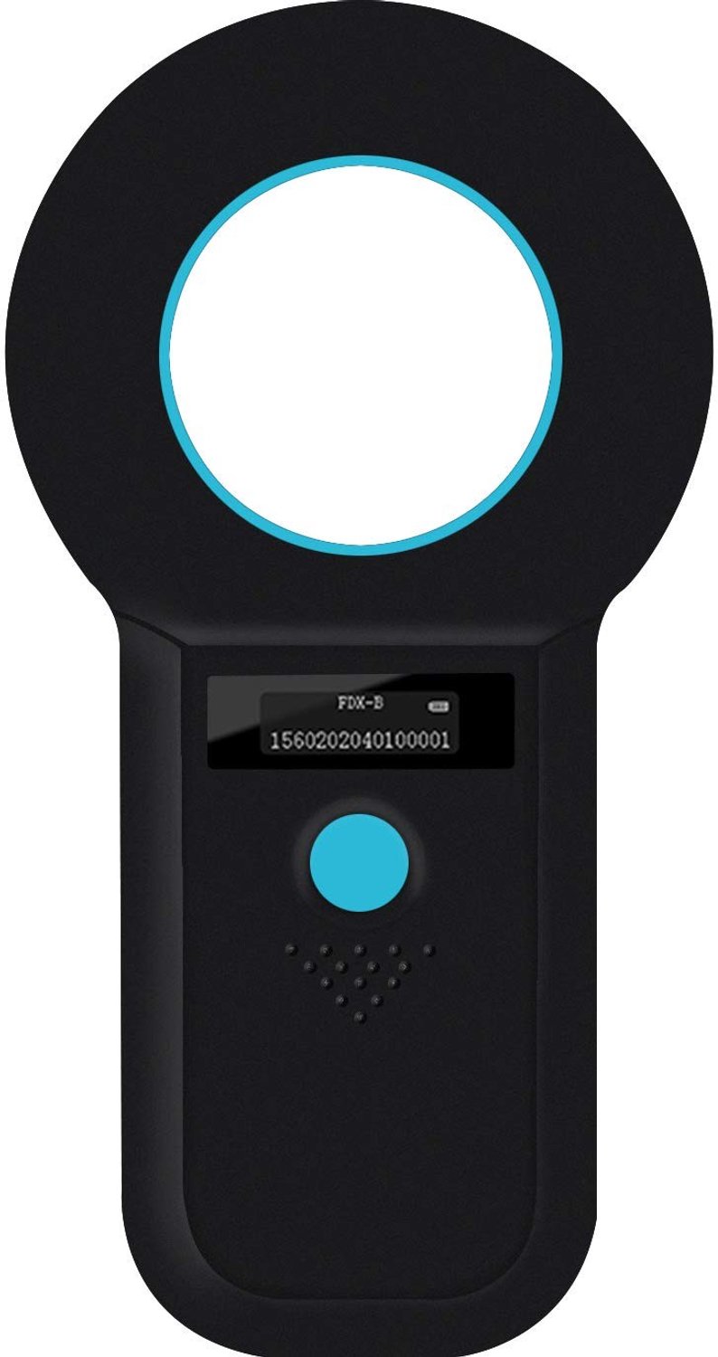 Microchip Scanner voor Dieren 134.2KHz/125kHz - Universeel Compatibel