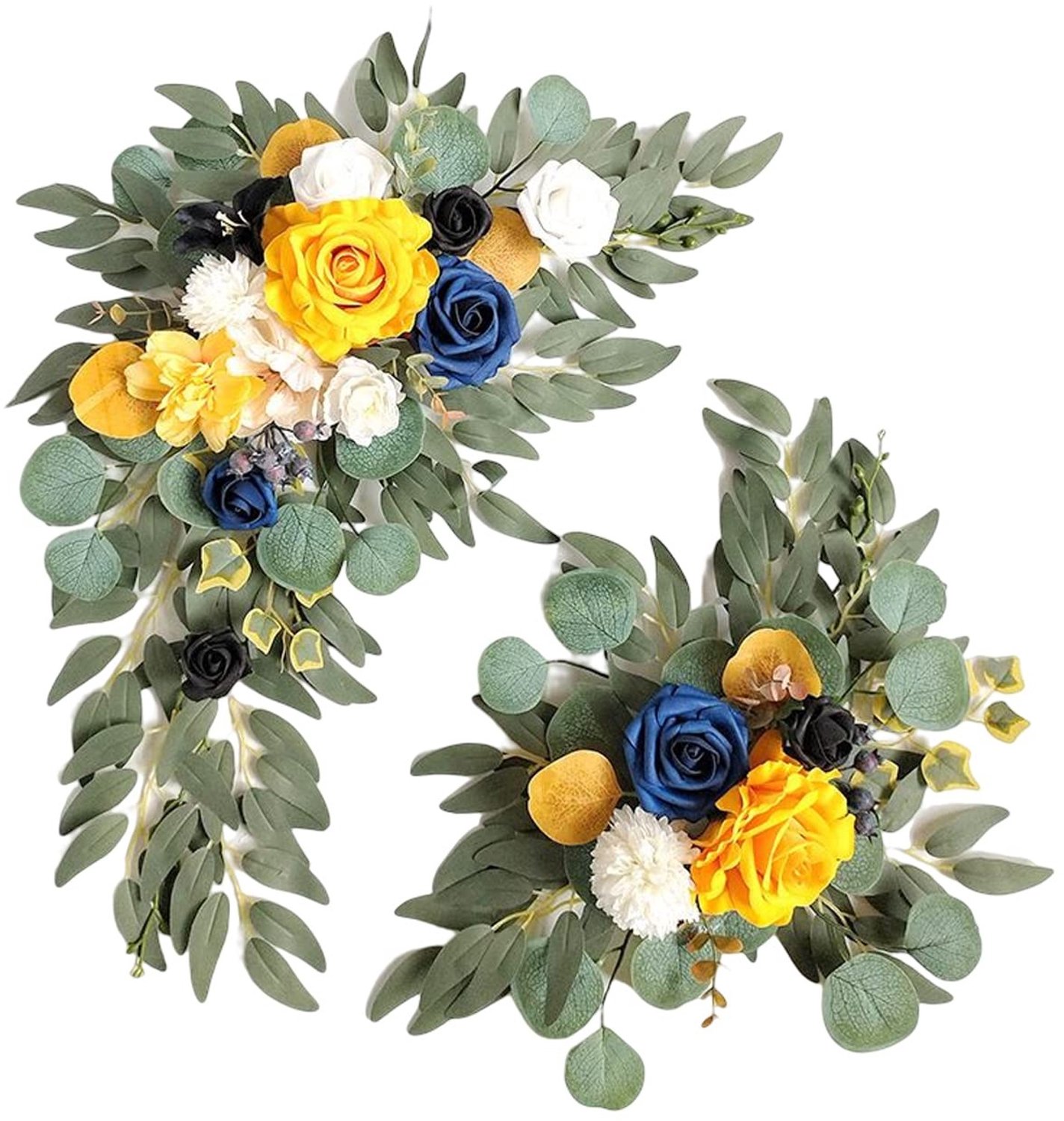 Kunstmatige Bloemdecoratie voor Bruiloft en Feest (Set van 2)