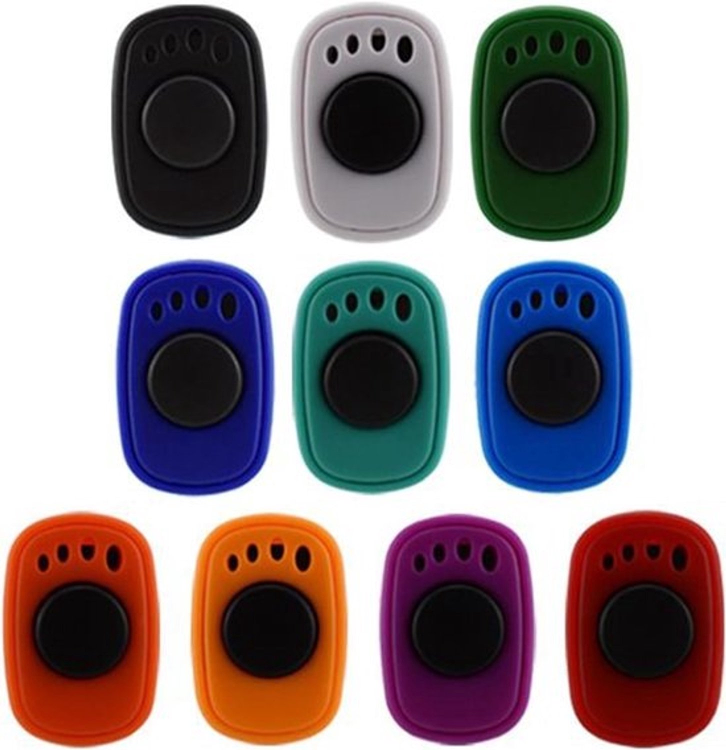 Trainingsclicker - Clicker voor hondentraining - Huisdiertraining - Duidelijk hoorsignaal - 10 stuks - Niet gespecificeerd