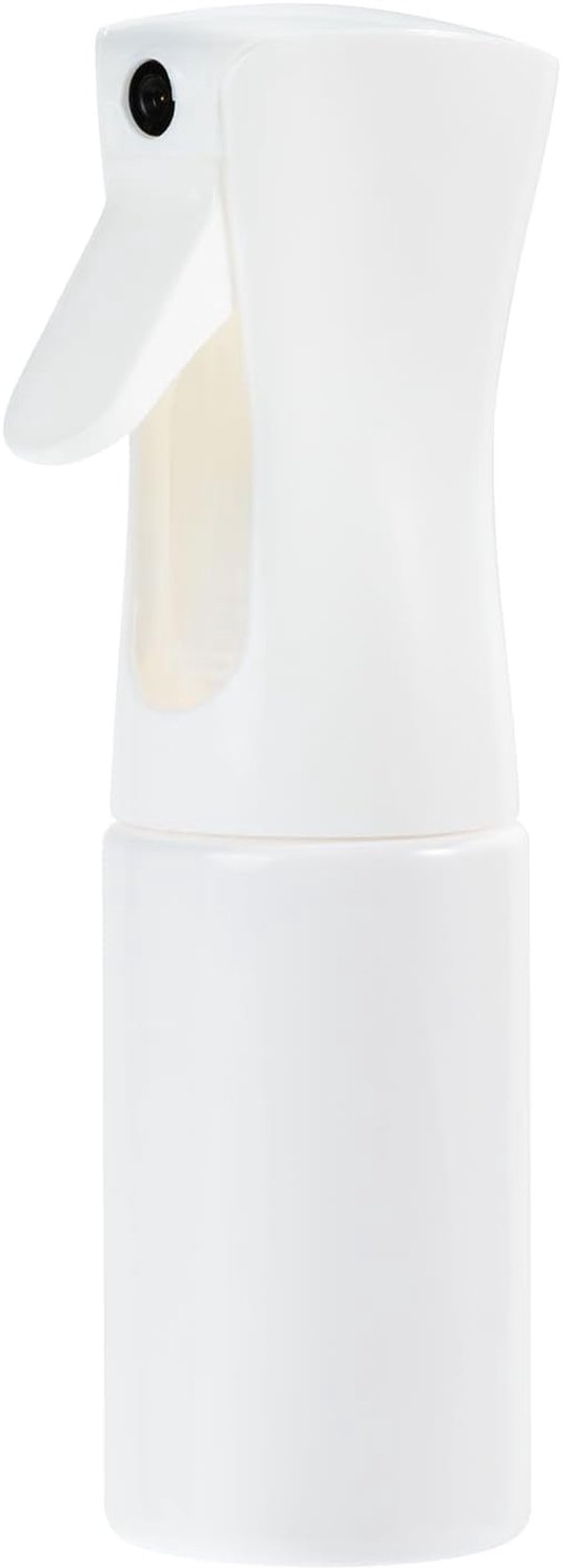 Waterverstuiver voor Haar, Spuitfles met Continue Nevel, 200 ml, Wit