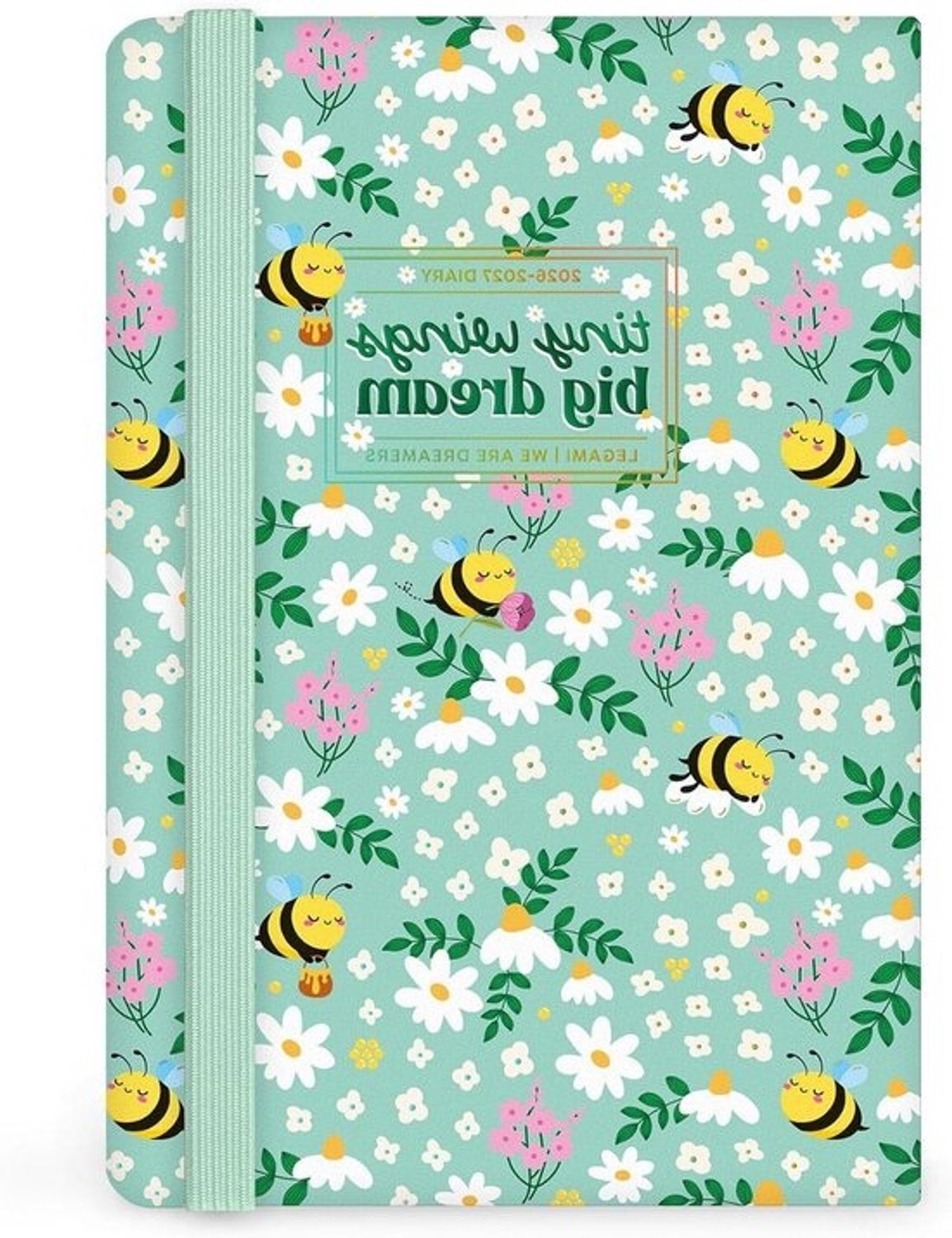 Weekplanner 2026-2027 - Agenda en dagboek - Plan afspraken - Overzicht van 16 maanden - 12 x 18 cm - Groen