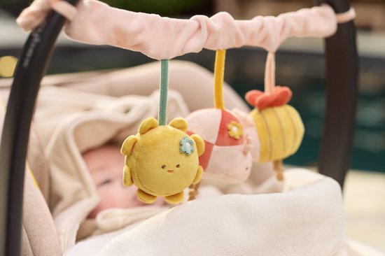 Jollein Wagenspanner - Kinderwagen Speelgoed - Pretty Picnic van Merkloos — afbeelding 2