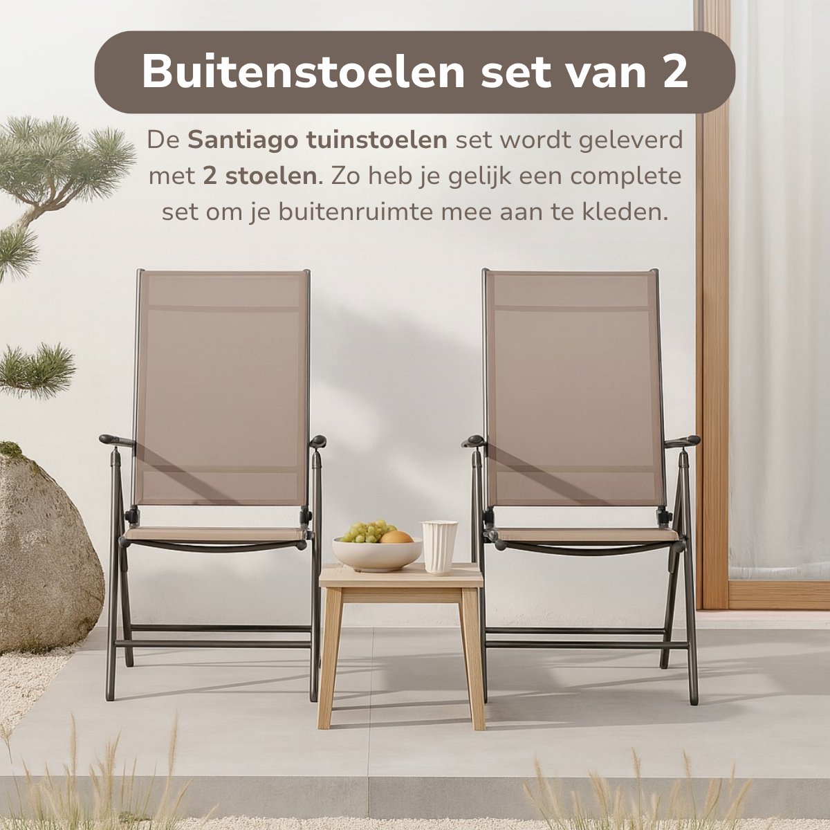 Lifetime Garden Tuinstoelen Santiago Set 2 Stuks thumbnail 4