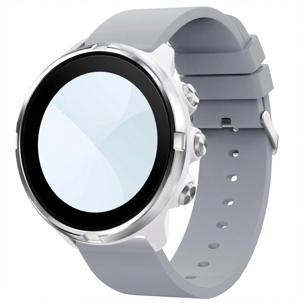 imoshion Siliconen bandje - Universeel 24 mm aansluiting - Grijs