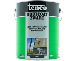 Tenco Houtcoating Zwart - 5 liter