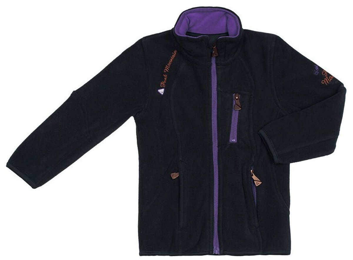 Fleecejack voor meisjes Peak Mountain Gacalon Blauw