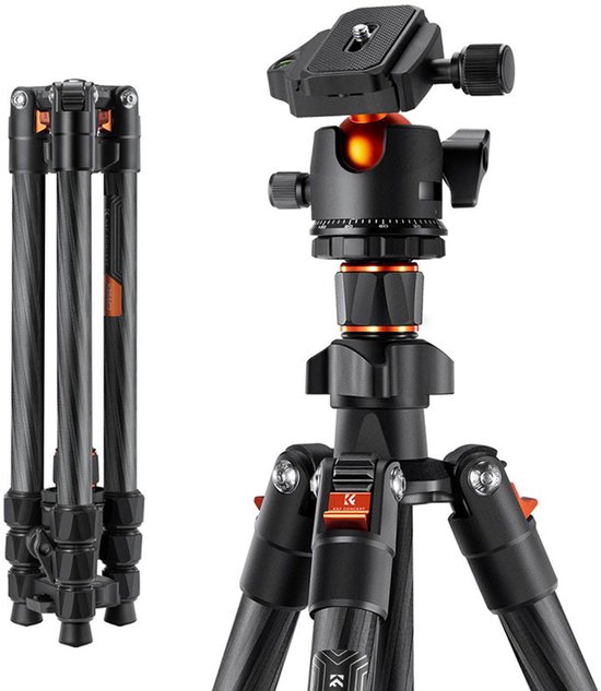 K&F Concept statief K254C2+BH-36L tripod foto video camera
