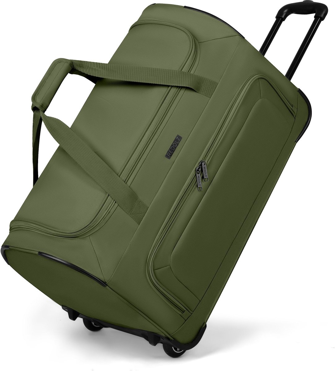 Redolz Duffle Essentials reistas op 2 wielen 61 cm - olive
