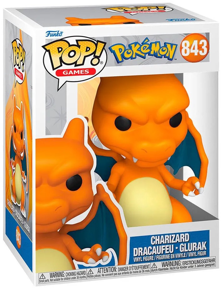 Pop Games: Pokémon Charizard - Funko Pop #843 — afbeelding 9